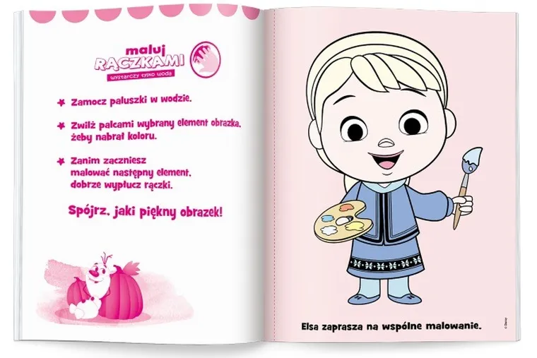 Disney Maluch. Maluj rączkami