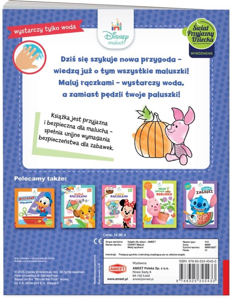 Disney Maluch. Maluj rączkami