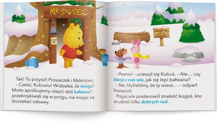 Disney Maluch. Moje Pierwsze Opowiastki. Kubuś lepi bałwana