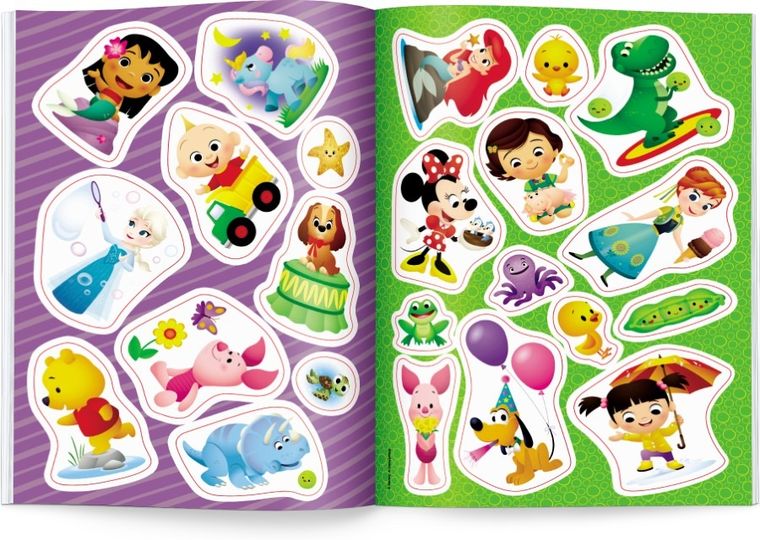 Disney Maluch. Naklejam i koloruję