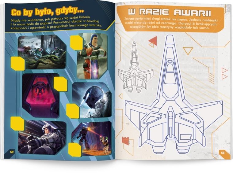 Disney Pixar. Buzz Astral. Zadania do zmazywania