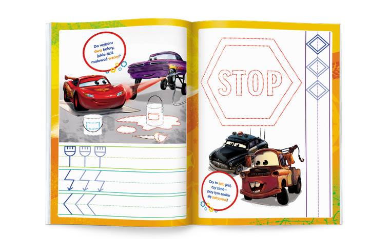 Disney Pixar. Rysujemy Szlaczki