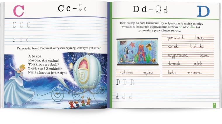 Disney uczy. Elementarz ćwiczenia