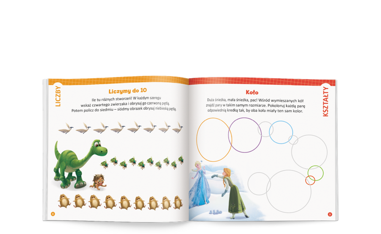 Disney uczy. Elementarz matematyczny. Ćwiczenia