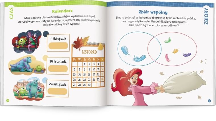 Disney Uczy. Elementarz matematyczny. Ćwiczenia