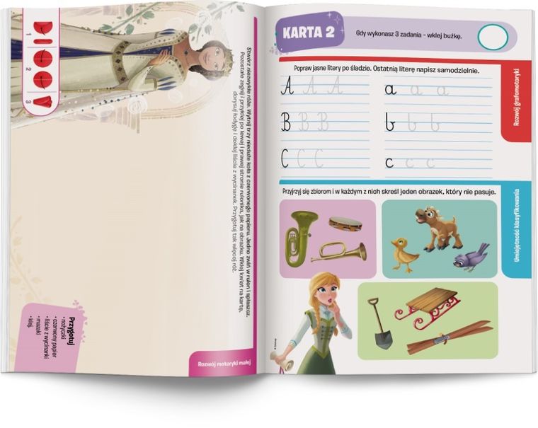 Disney uczy. Karty pracy przedszkolaka. 6-latki