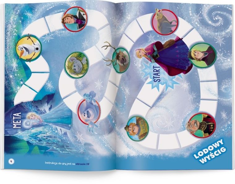 Disney uczy. Kraina lodu. Gry planszowe