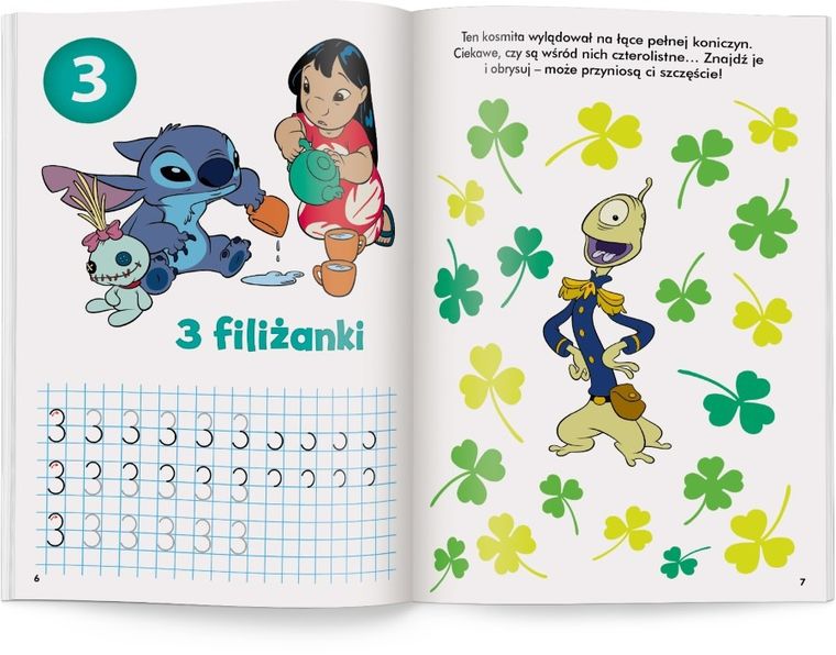 Disney Uczy. Lilo i Stitch. Zeszyt ćwiczeń. Cyfry