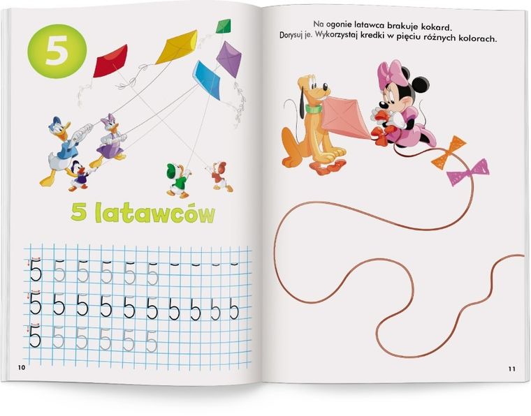 Disney Uczy. Myszka Miki. Zeszyt ćwiczeń. Cyfry