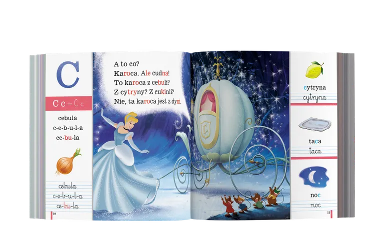 Disney uczy. Przygoda z czytaniem. Elementarz