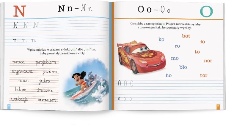 Disney uczy. Przygoda z czytaniem. Elementarz. Ćwiczenia