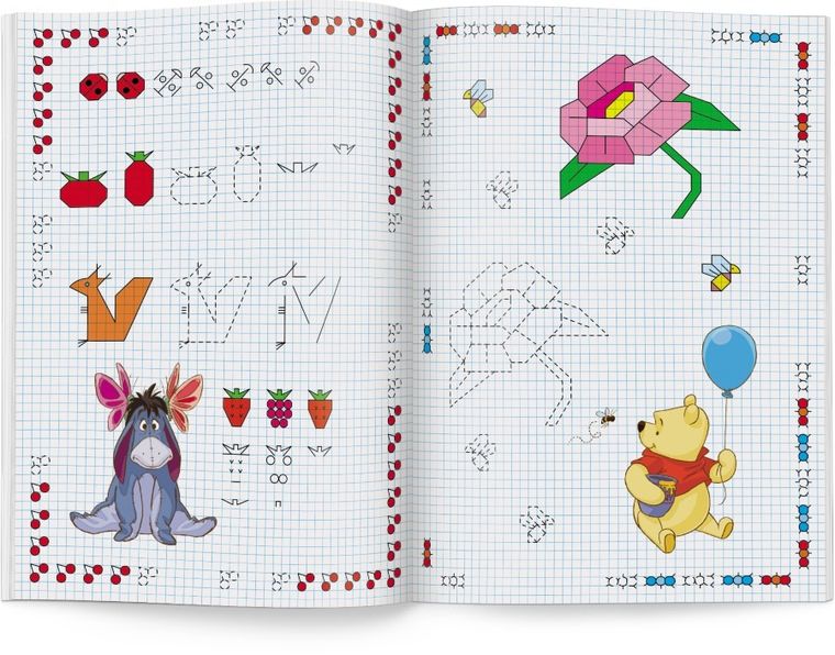 Disney Uczy. Rysujemy po kratkach