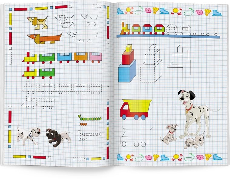 Disney Uczy. Rysujemy po kratkach