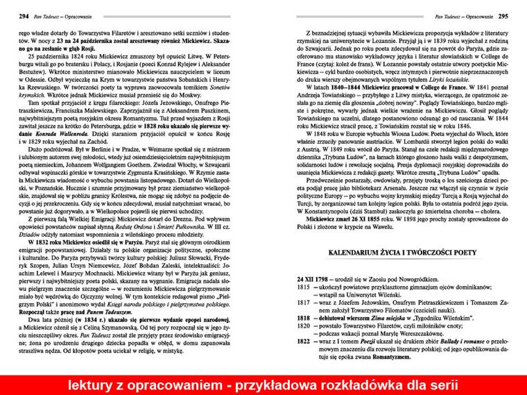 Dobra pani. Wydanie z opracowaniem i streszczeniem