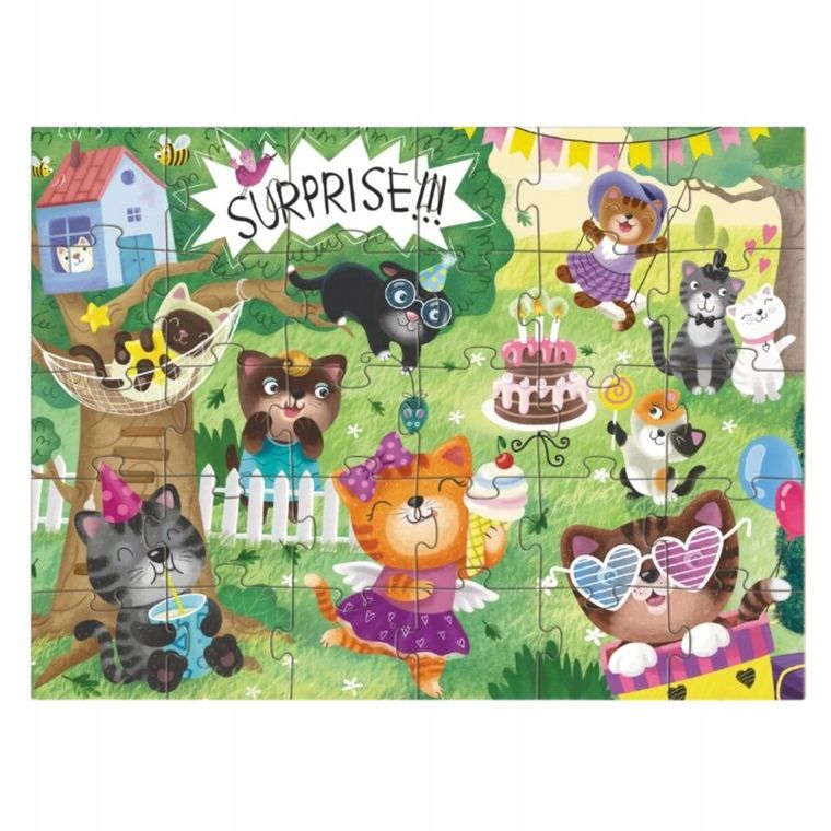 Dodo, Cat's holiday, puzzle, 30 elementów