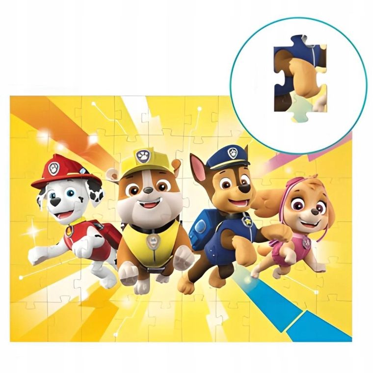 Dodo, Psi Patrol, puzzle z figurką, 60 elementów