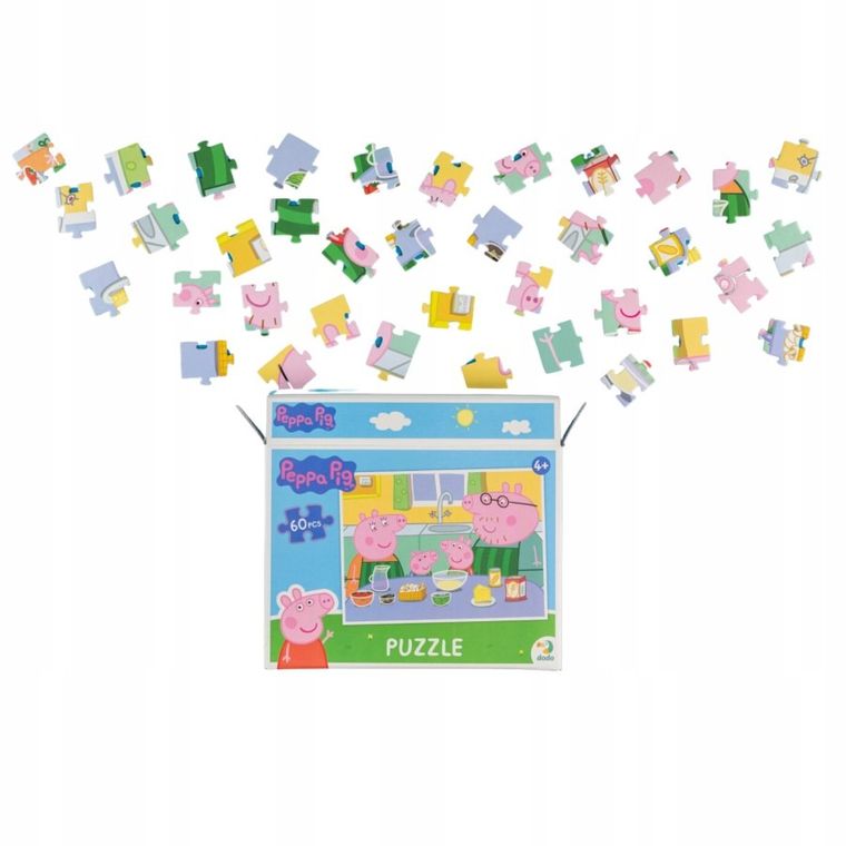 Dodo, Świnka Peppa, puzzle, 60 elementów
