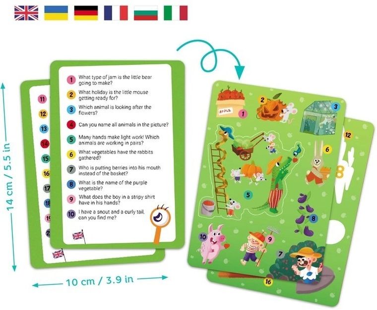 Dodo, Wimmel, Summer in the village, puzzle, 60 elementów