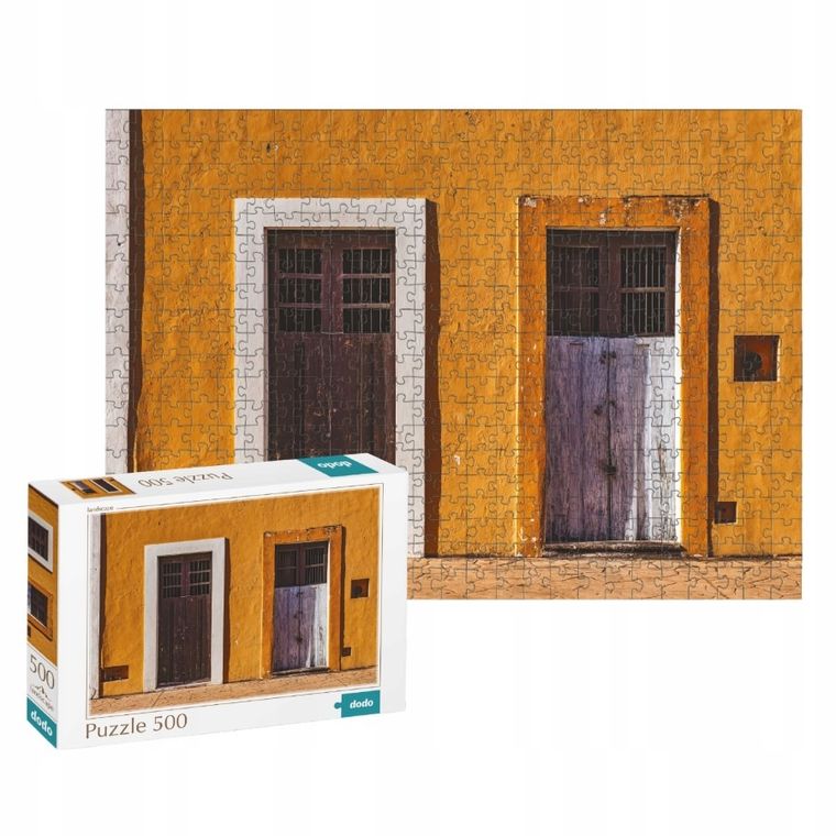 Dodo, Yellow house, puzzle, 500 elementów