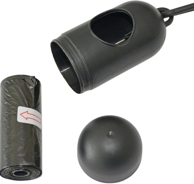 Dogs Collection, smycz dla psa z pojemnikiem, 1,2-150 cm