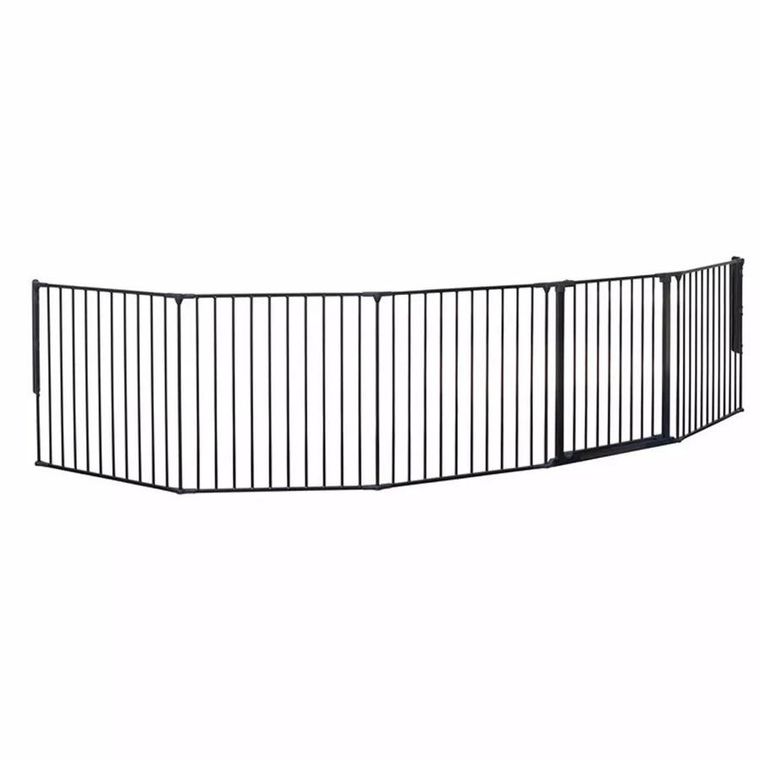 DogSpace, Max Multi, bramka/kojec dla psa, czarna, 90-350 cm