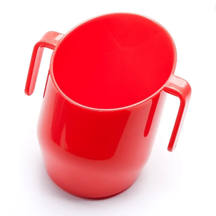 Doidy Cup, niezwykły kubeczek, czerwień strażacka, 3m+