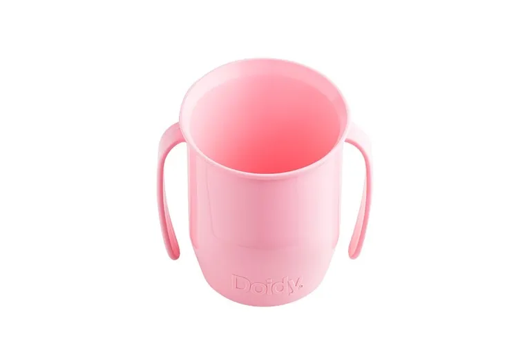 Doidy Cup, niezwykły kubeczek, różany, 3m+