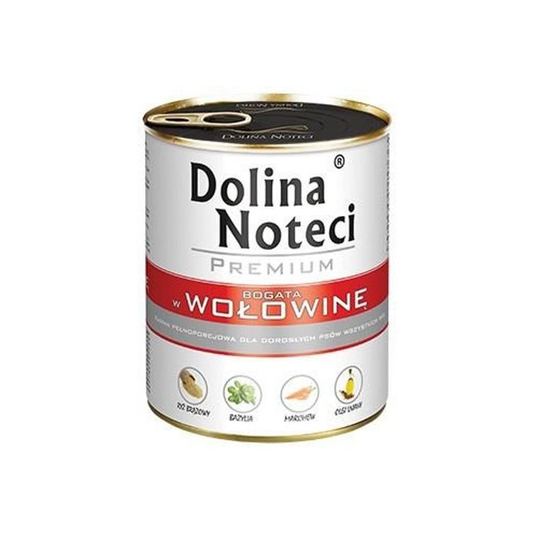Dolina Noteci, Premium, karma mokra dla psa, wołowina, 0,8 kg
