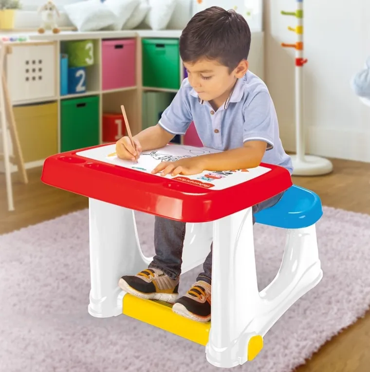 Dolu, Fisher-Price, edukacyjne biurko