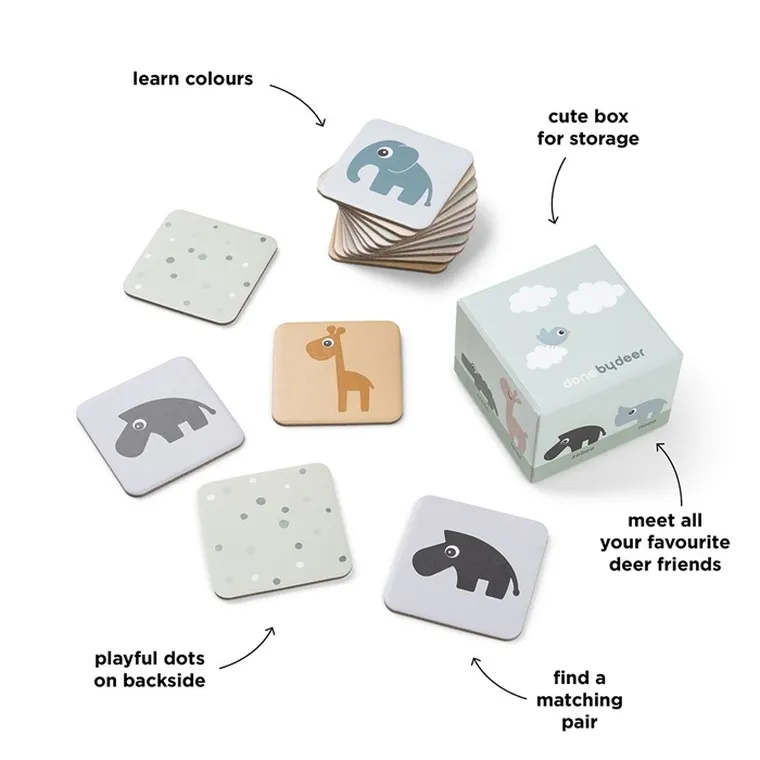 Done by Deer, Deer Friends, memory, gra pamięciowa