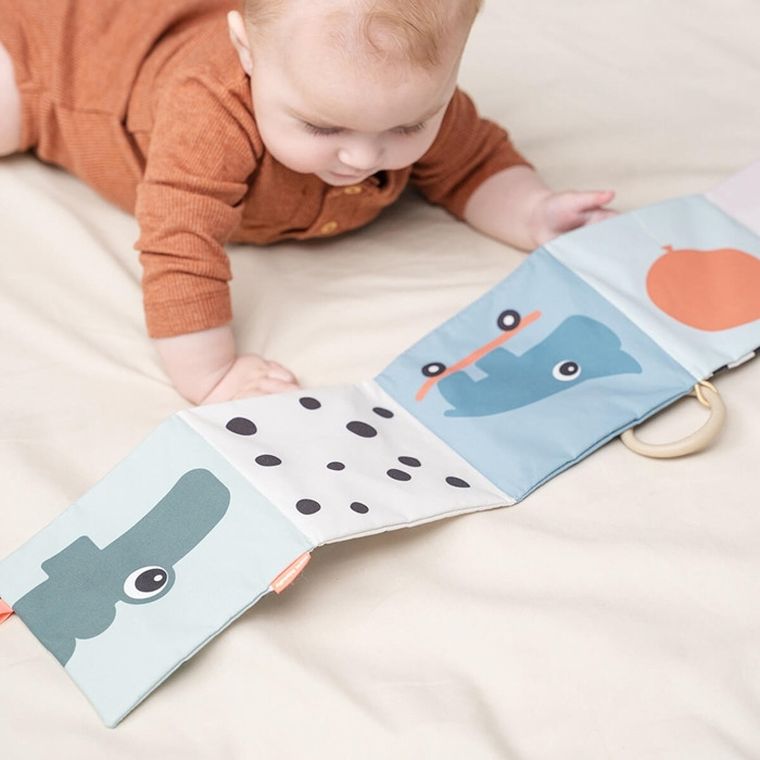 Done by Deer, Deer Friends, miękka książeczka harmonijka