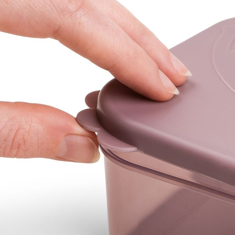 Done by Deer, Deer Friends, zestaw pojemników, powder, 3 szt.