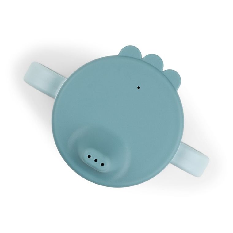 Done By Deer, Foodie, Happy Dots, kubek z ustnikiem, blue