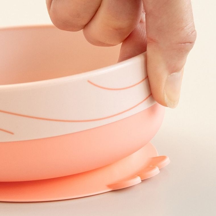 Done by Deer, Foodie, Wally, zestaw obiadowy z przyssawką, powder