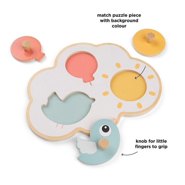 Done by Deer, Happy Clouds, pierwsze puzzle z uchwytami