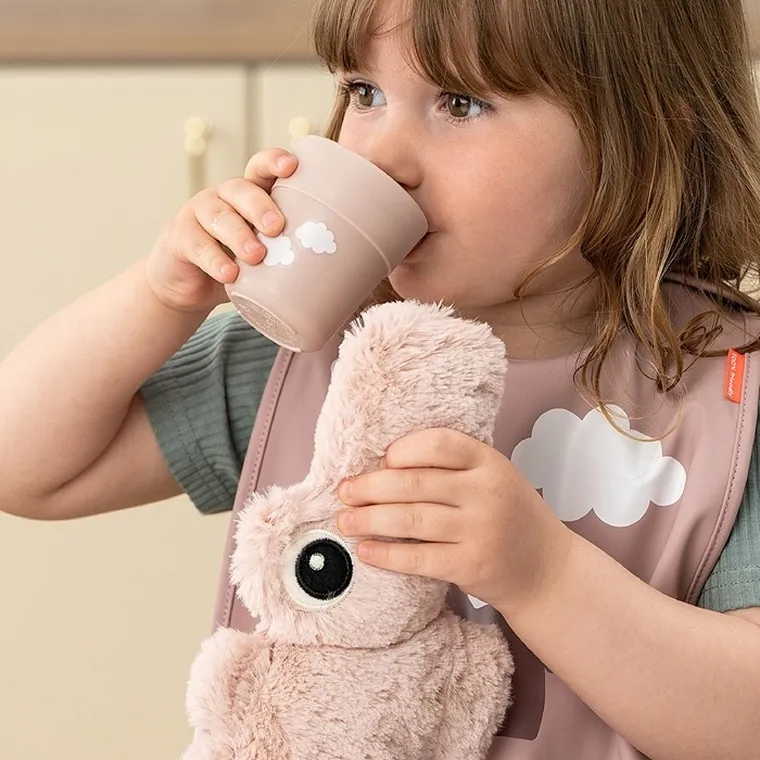 Done by Deer, Mini Mug Foodie, Clouds, kubek dla dziecka, powder