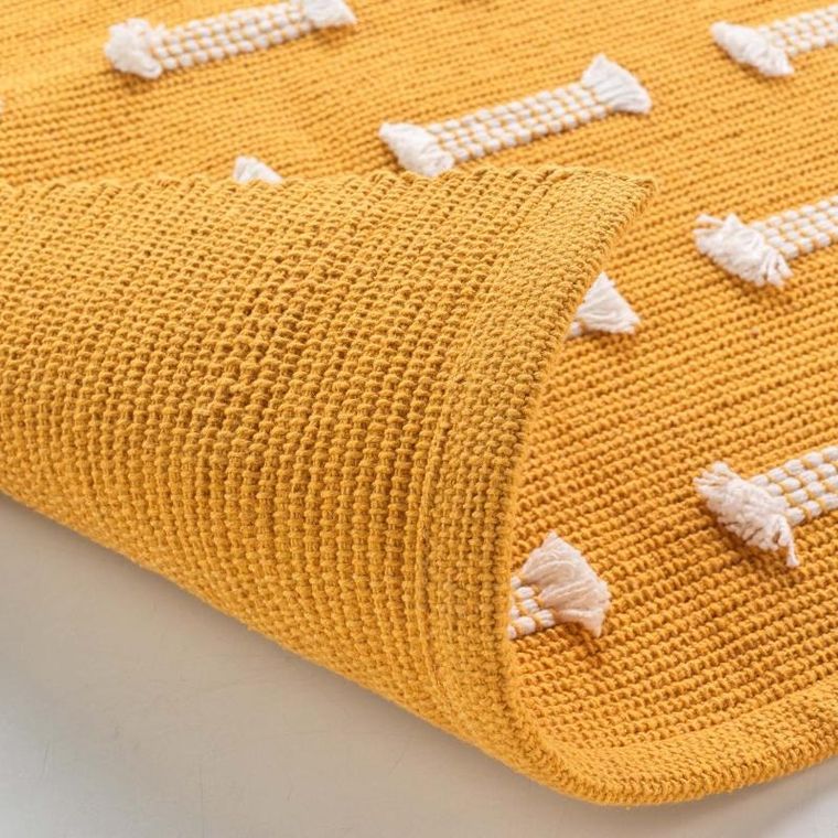 Douceur d'intérieur, dywan bawełniany, Juline, tkany na płasko, 50-80 cm