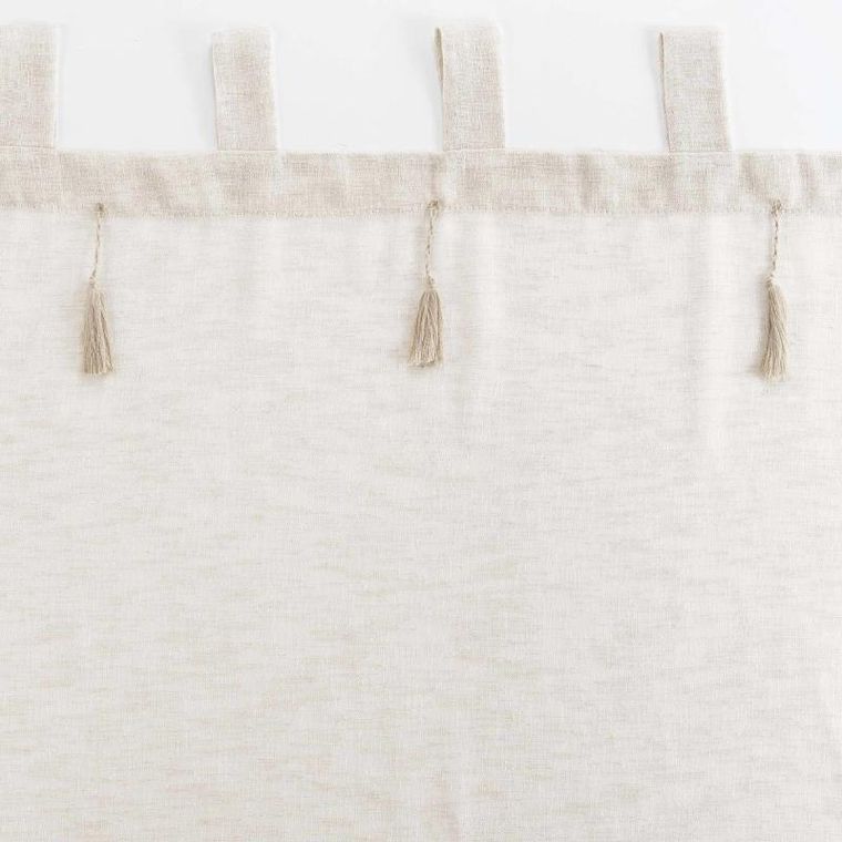 Douceur d'intérieur, firanka z ozdobnymi pomponami, Dalila, 140-240 cm