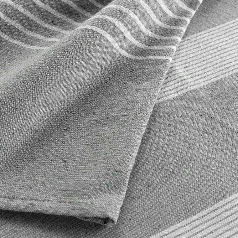 Douceur d'intérieur, narzuta na łóżko w paski, 180-220 cm, Adele