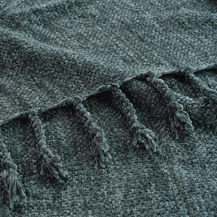 Douceur d'intérieur, narzuta z frędzlami, Melissa, 125-150 cm