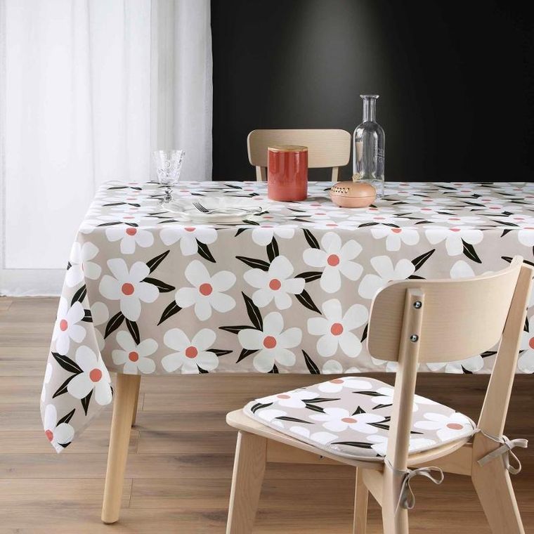 Douceur d'intérieur, obrus poliestrowy z nadrukiem, Darcy, 140-240 cm