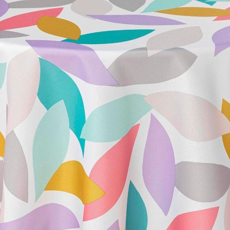 Douceur d'intérieur, okrągły obrus z nadrukiem, Fantasia, Ø 180 cm