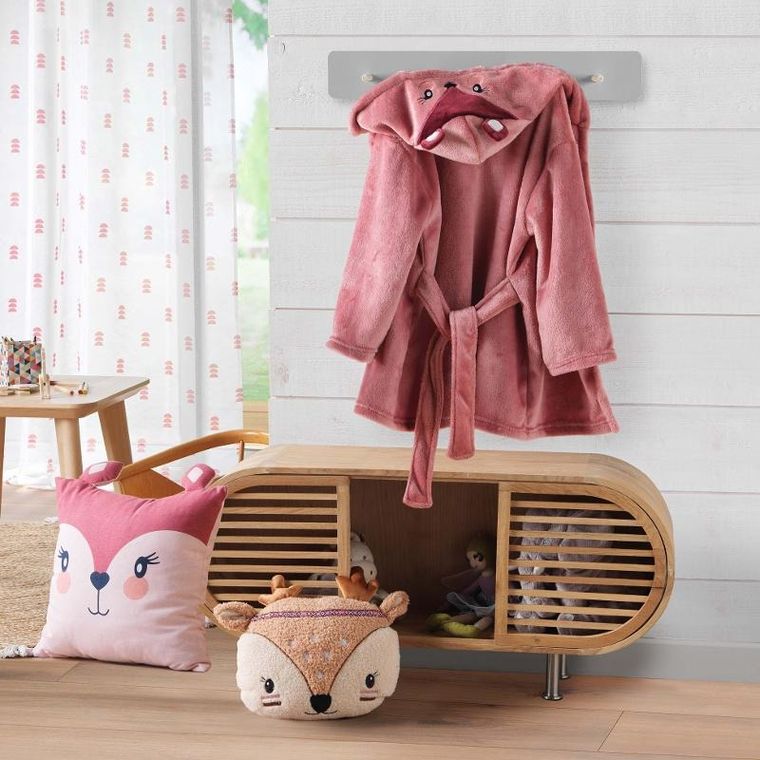 Douceur d'intérieur, ozdobna poduszka z uszkami, Etoiline, 40-40 cm