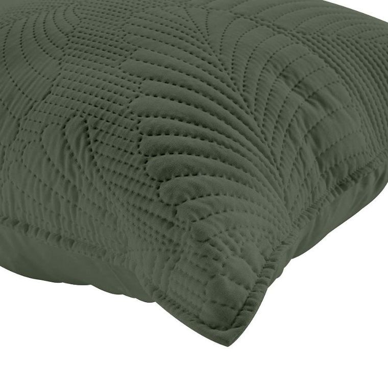 Douceur d'intérieur, ozdobna poszewka z tłoczeniem, Colombiene, 40-40 cm