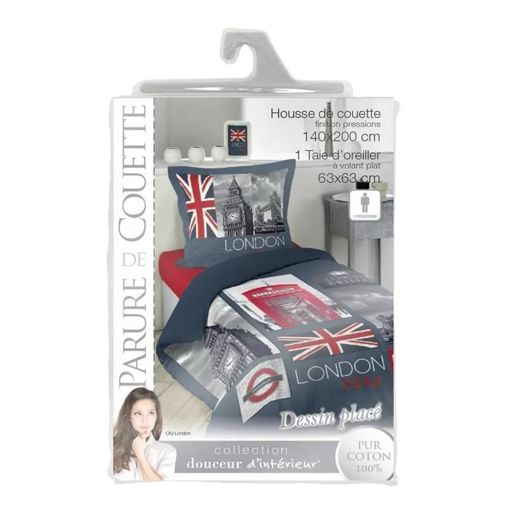 Douceur d'intérieur, pościel z nadrukiem count print, 140-200 cm