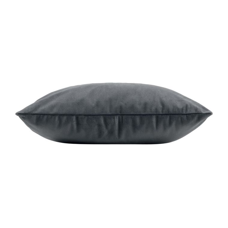 Douceur d'intérieur, poszewka dekoracyjna, 40-40 cm, Veloutea, szara