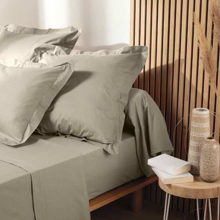 Douceur d'intérieur, prześcieradło z organicznej bawełny, 240-300 cm