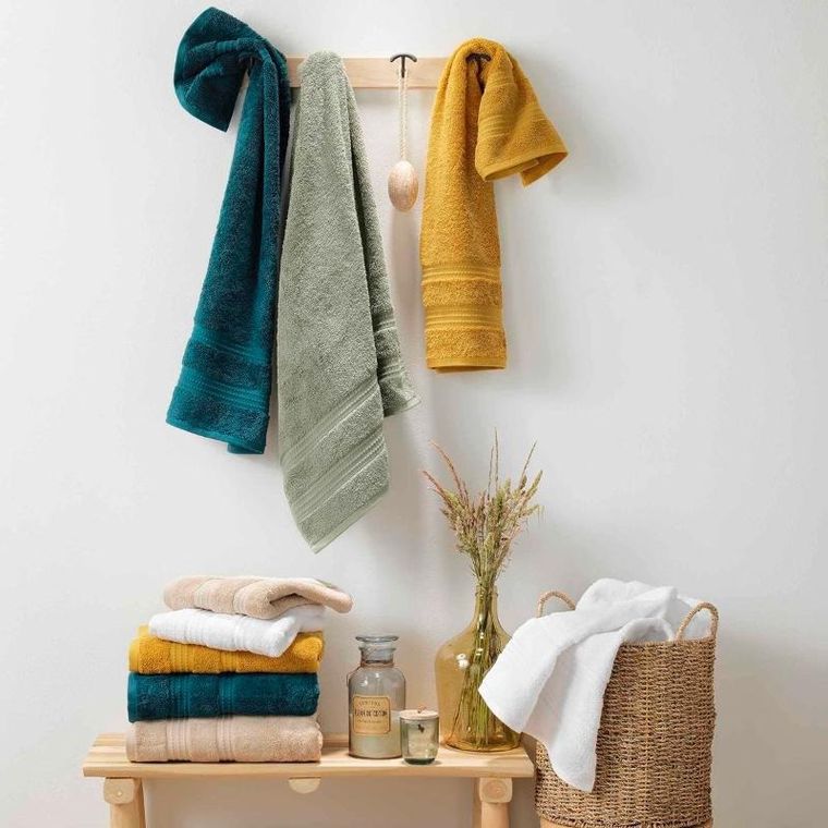 Douceur d'intérieur, ręcznik frotte, Excellence, 30-50 cm, biobawełna