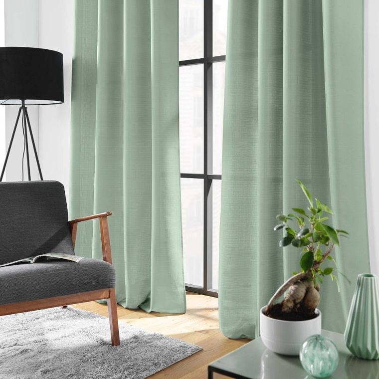 Douceur D'intérieur, Soline, zasłona z przelotkami, 140-260 cm