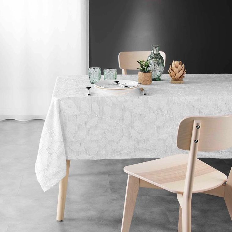 Douceur d'intérieur, żakardowy obrus prostokątny, Gipsy, 140-240 cm